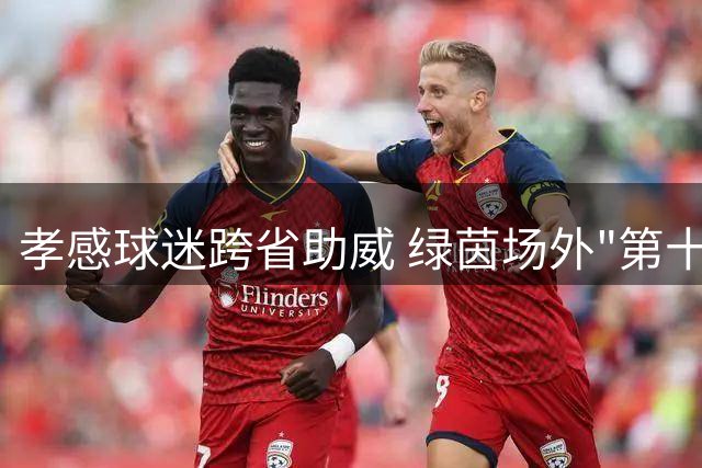 孝感球迷跨省助威 绿茵场外"第十二人"燃爆奥体中心